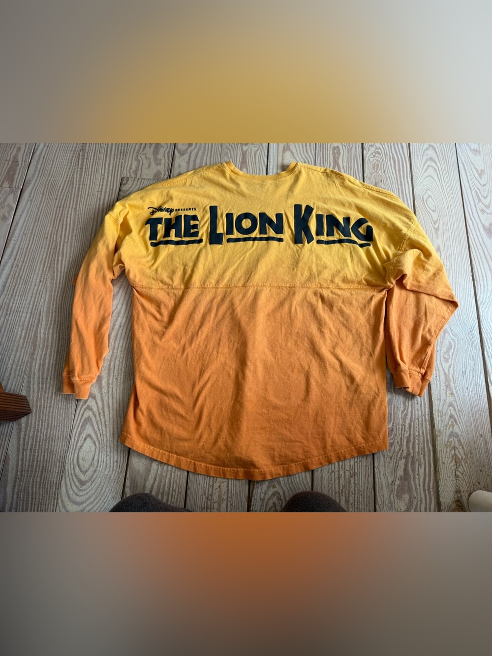 The lion king spirit jersey size xl